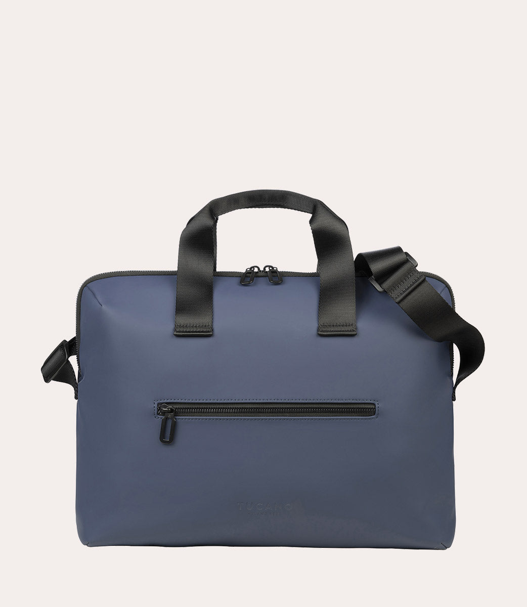 Gommo Bag Blu, vista frontale