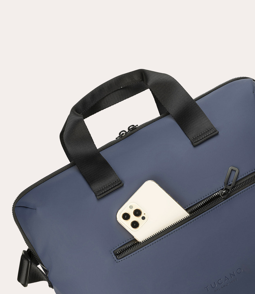 Gommo Bag Blu, dettaglio interno