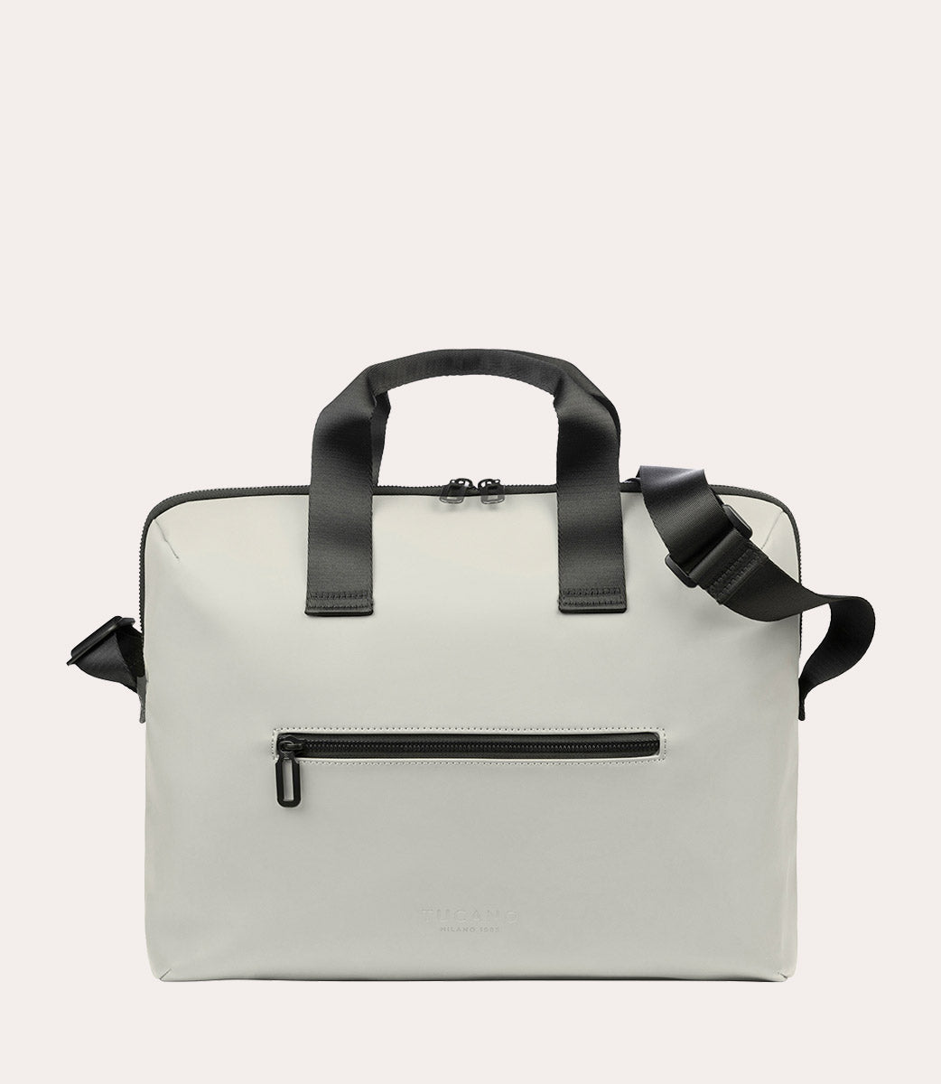 Gommo Bag Grigio, vista frontale