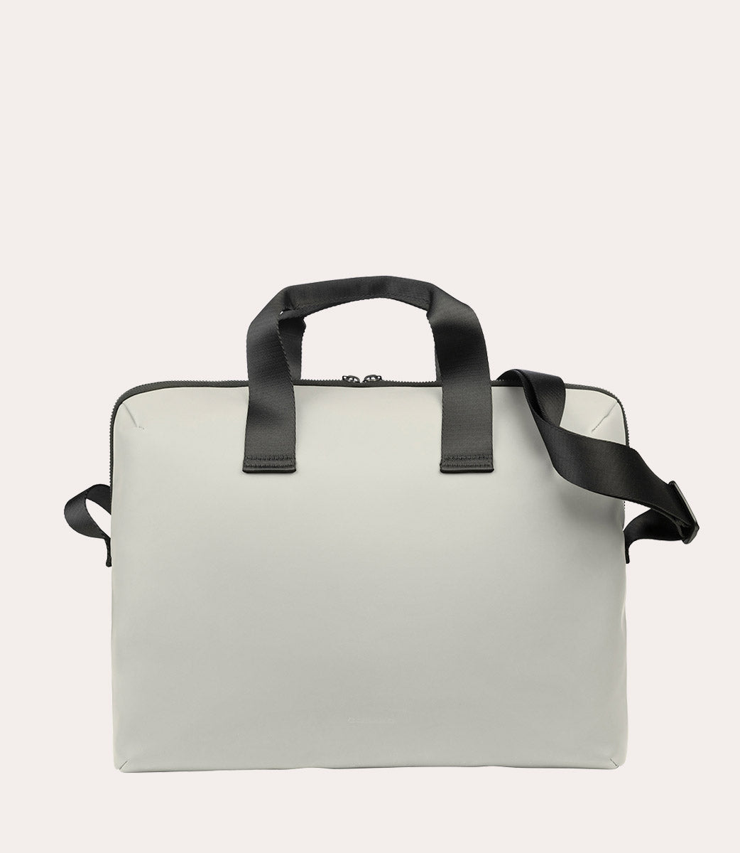 Gommo Bag Grigio, vista laterale