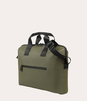 Gommo Bag Verde militare, vista posteriore