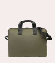 Gommo Bag Verde militare, vista laterale