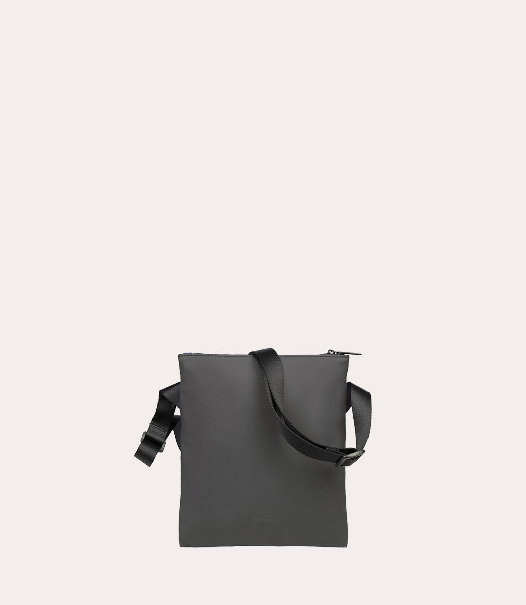 Gommo Shoulder Bag Nero, vista laterale