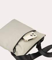 Gommo Shoulder Bag Grigio, vista superiore