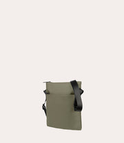 Gommo Shoulder Bag Verde militare, vista posteriore