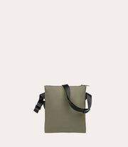 Gommo Shoulder Bag Verde militare, vista laterale