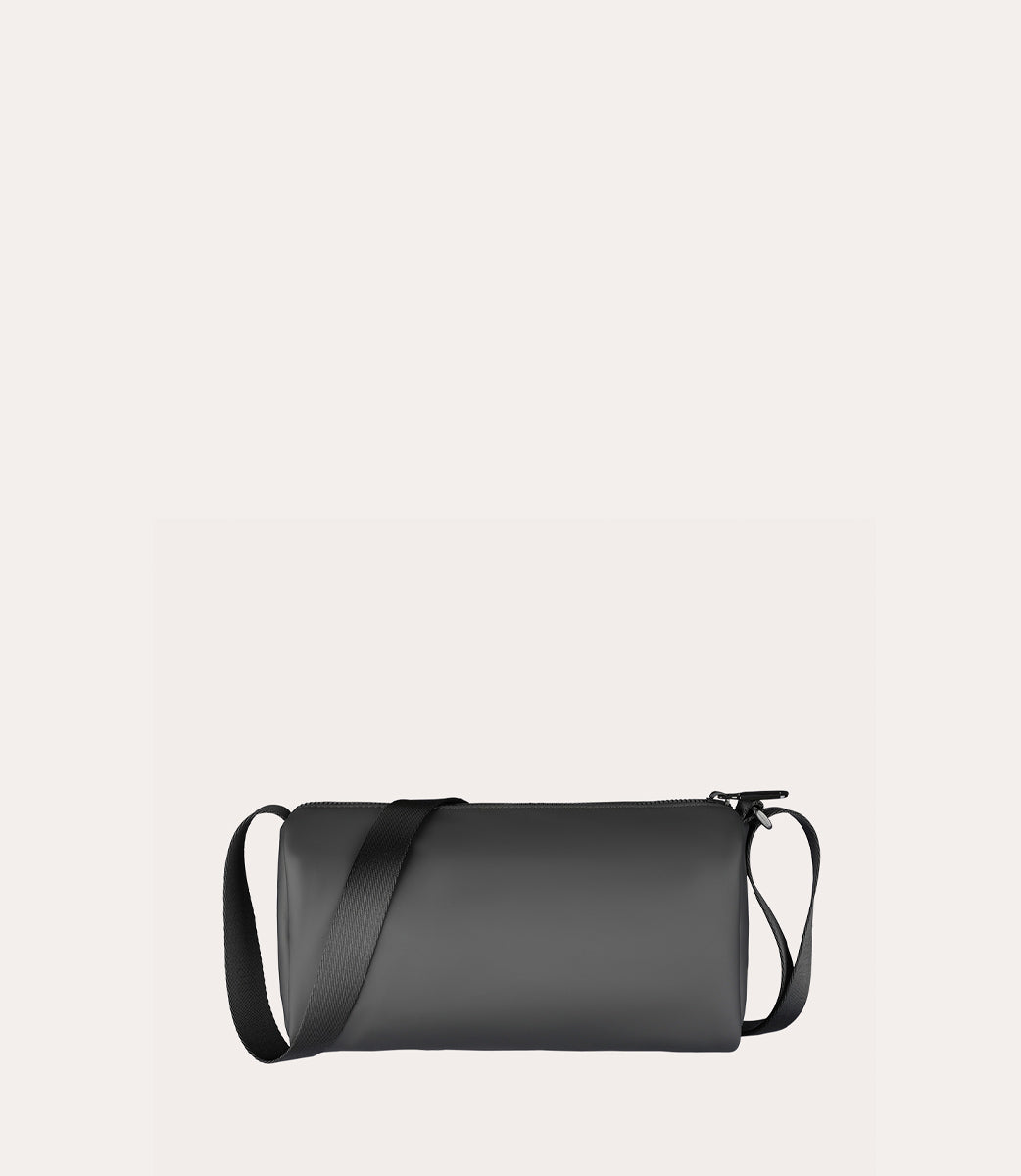 Gommo Slingbag Nero, vista laterale