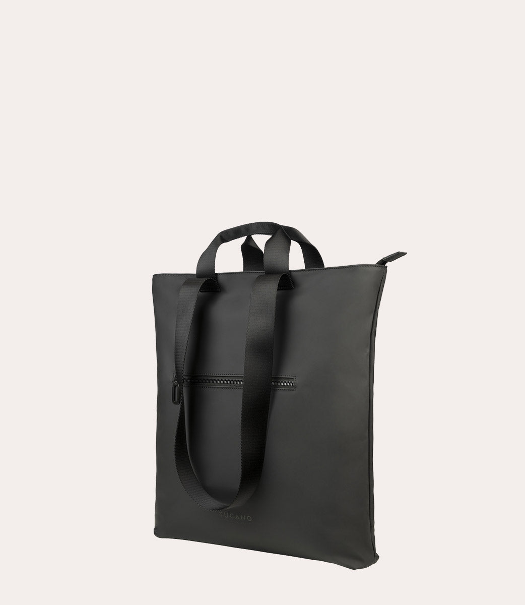 Gommo Shopper Nero, vista posteriore