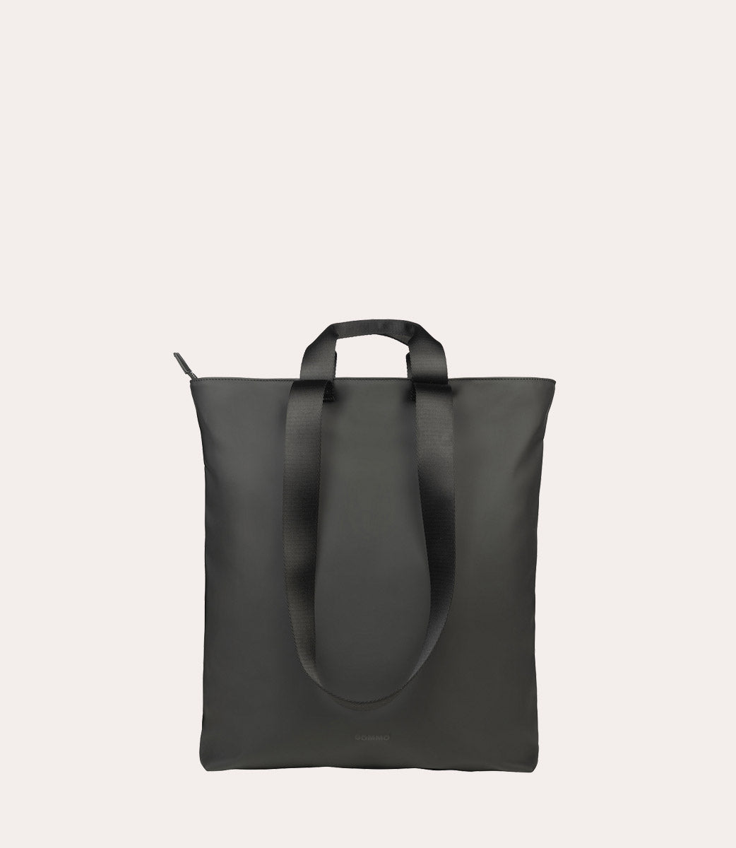 Gommo Shopper Nero, vista laterale