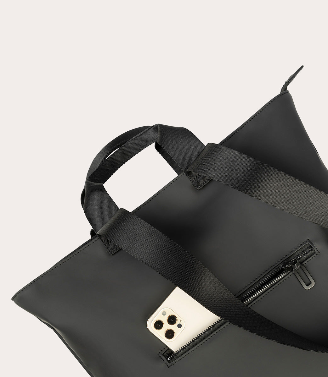 Gommo Shopper Nero, vista superiore