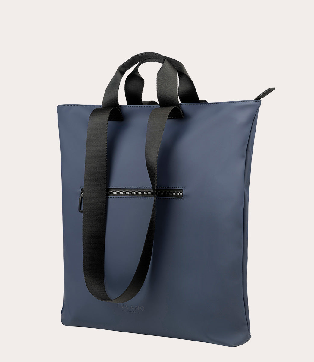 Gommo Shopper Blu, vista posteriore
