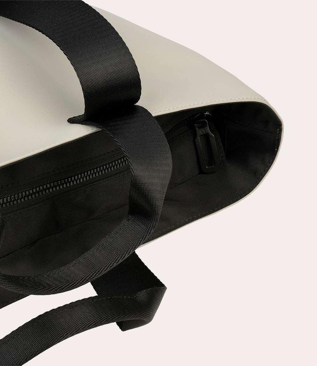 Gommo Shopper Grigio, dettaglio interno