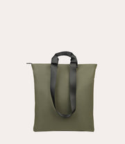Gommo Shopper Verde militare, vista laterale