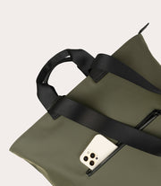 Gommo Shopper Verde militare, vista superiore