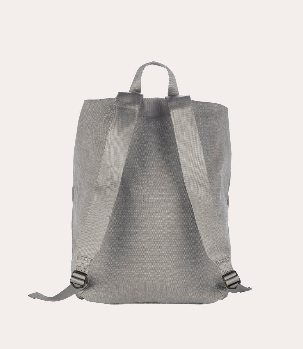 Carry Backpack Grigio, dettaglio interno