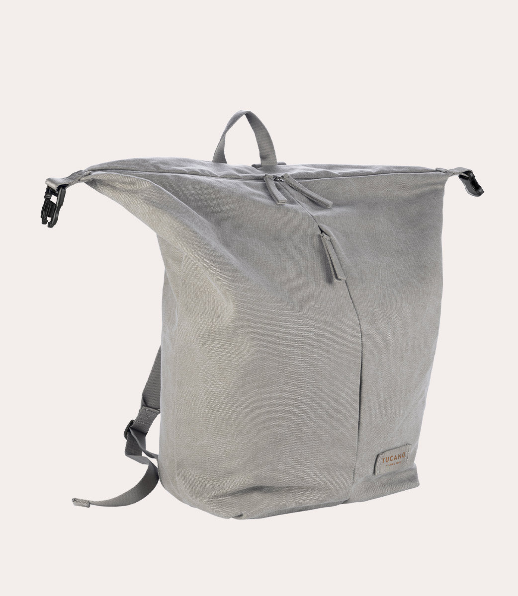 Carry Backpack Grigio, dettaglio