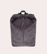 Carry Corduroy Backpack Grigio, vista frontale