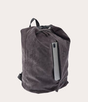 Carry Corduroy Backpack Grigio, dettaglio