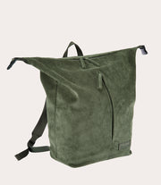 Carry Corduroy Backpack Verde, dettaglio interno