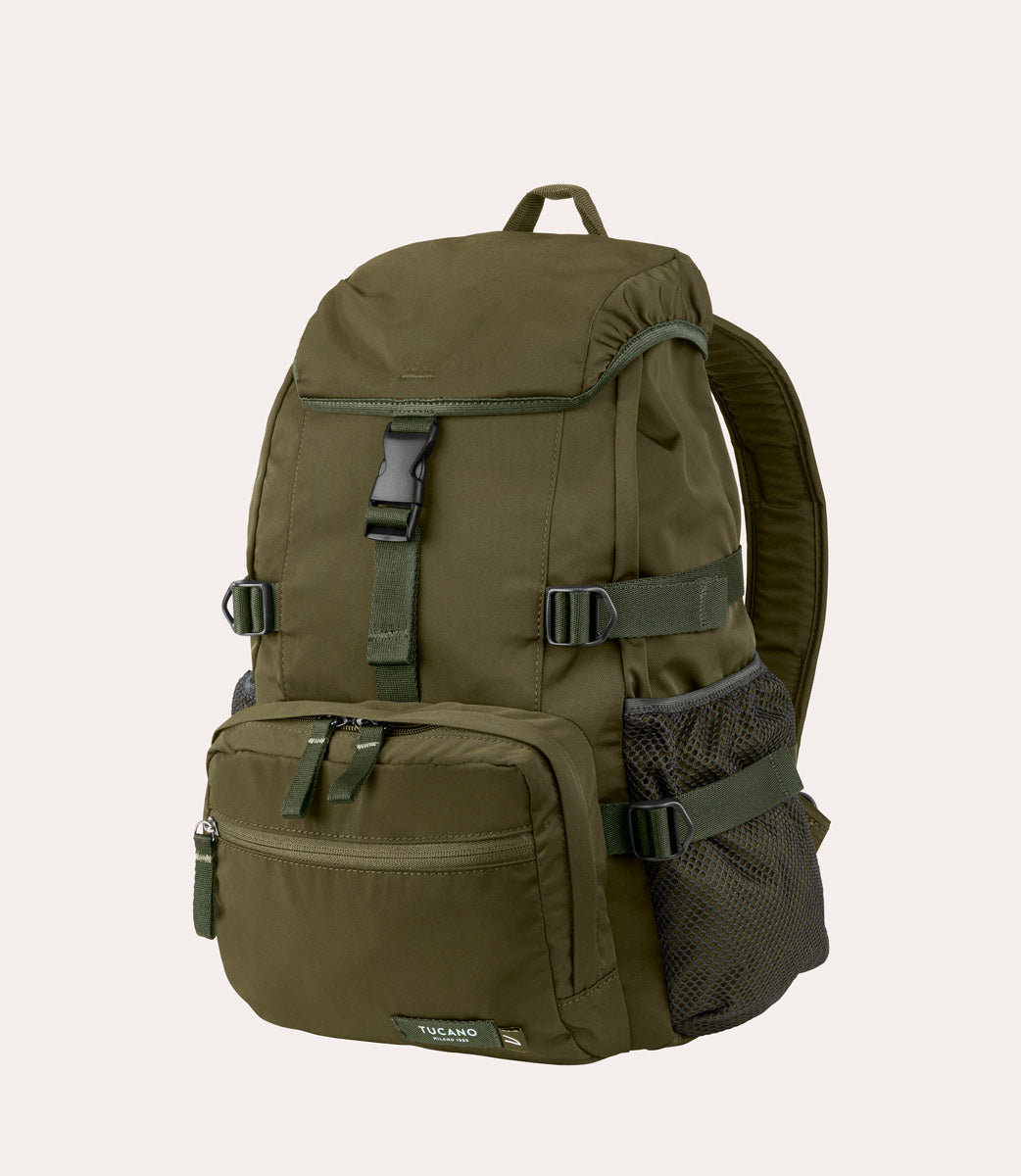 Desert 13"/14" Verde militare, vista posteriore