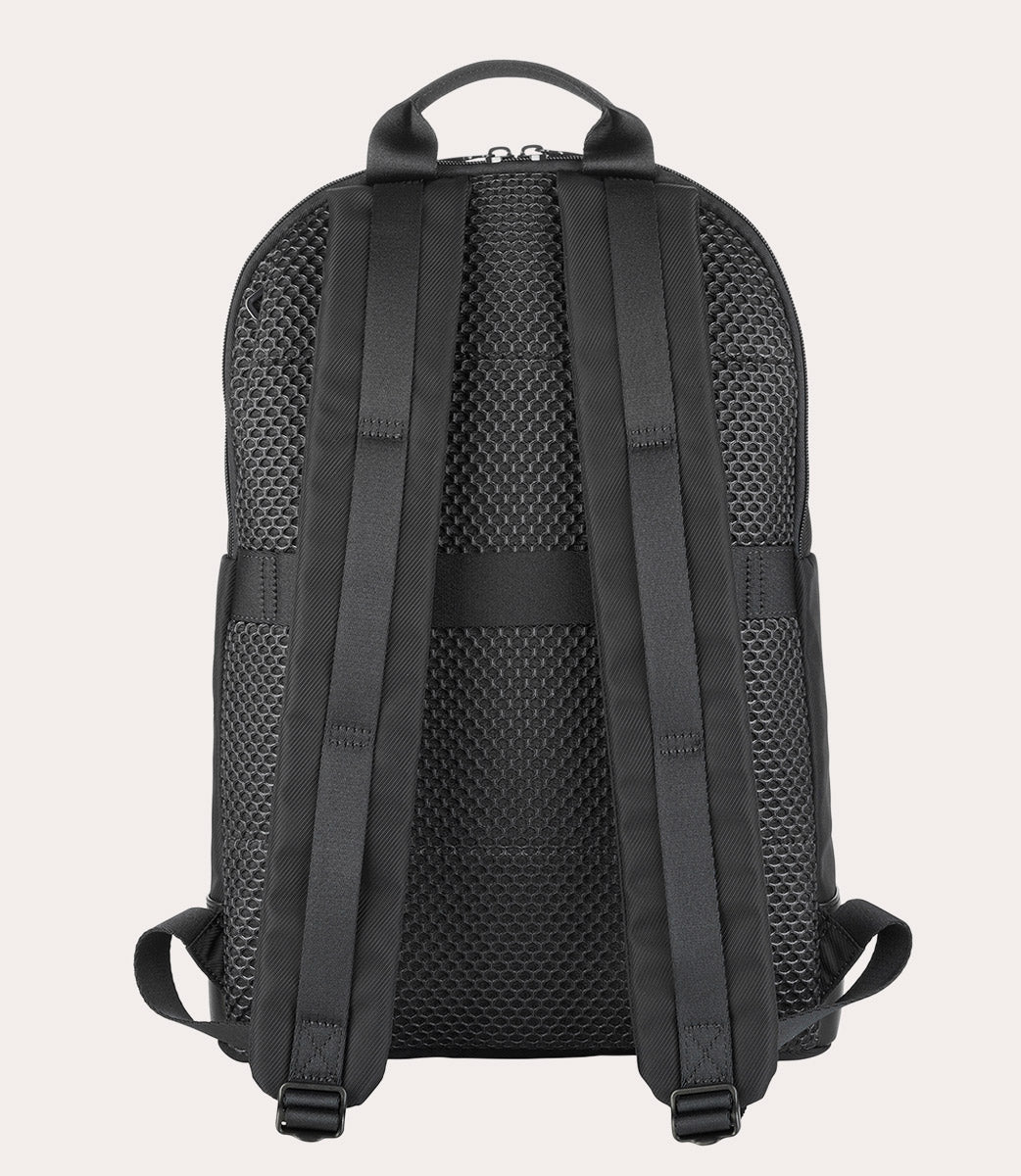 Fine Double Backpack Nero, dettaglio interno