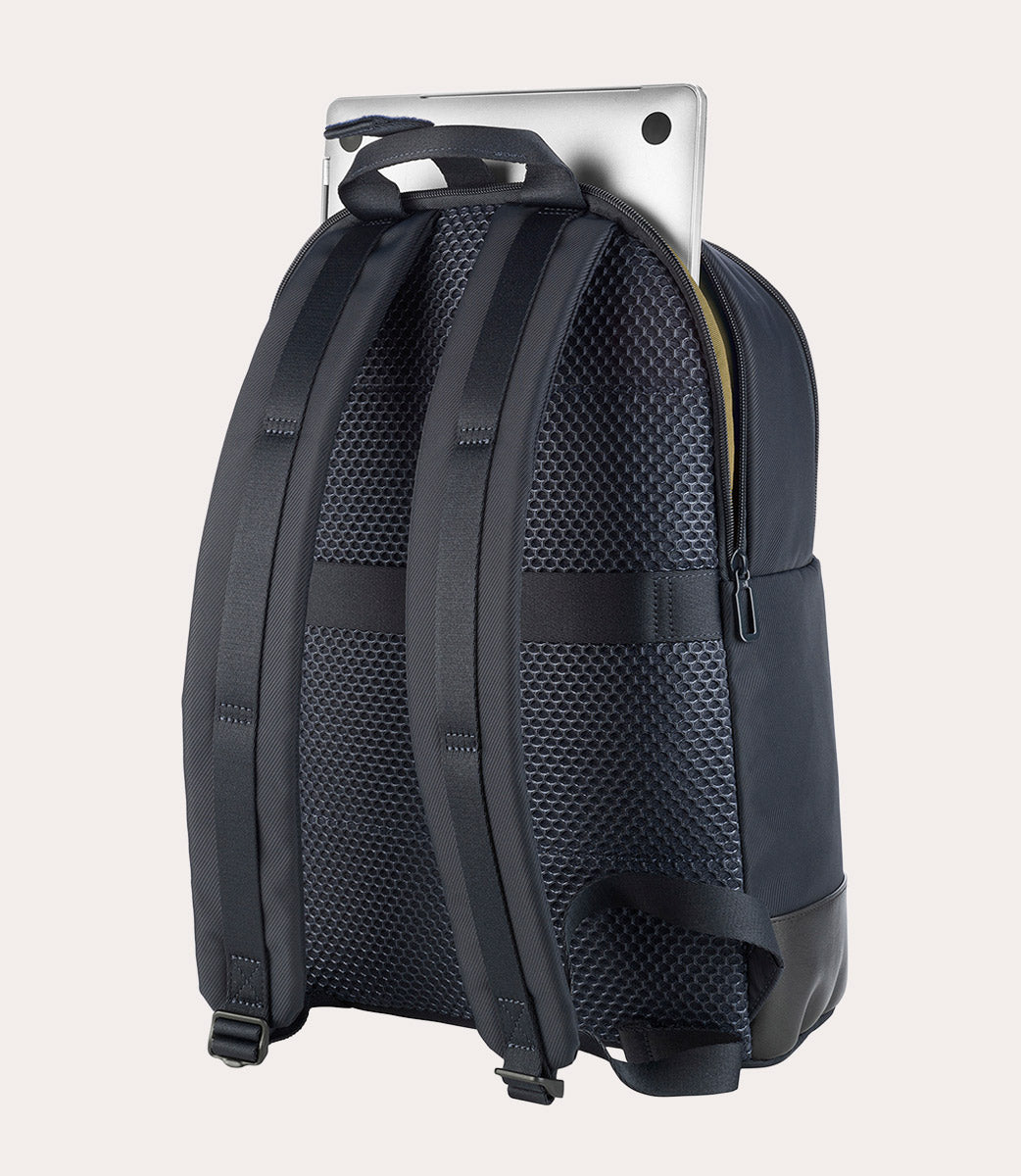 Fine Double Backpack Blu, vista superiore