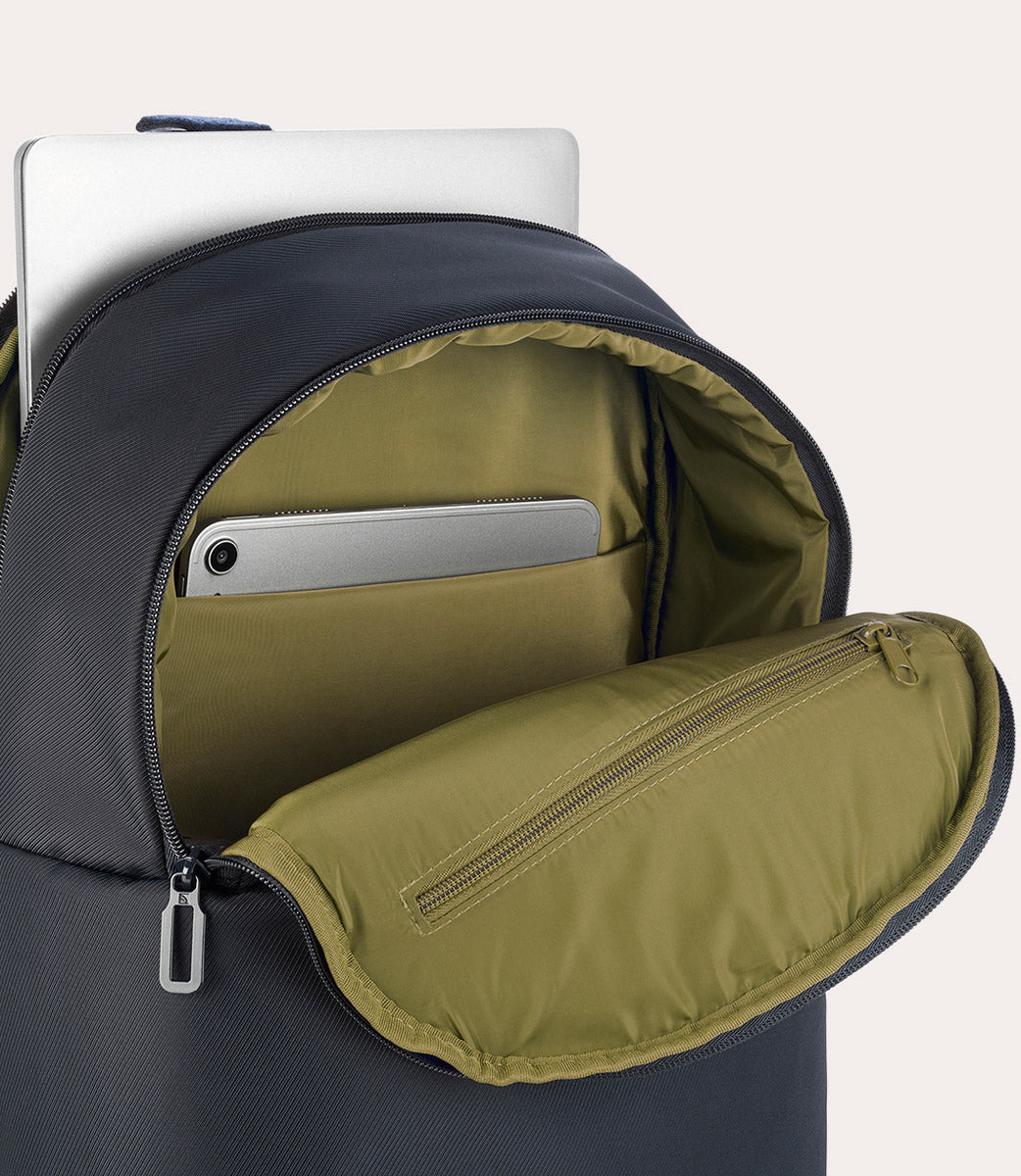 Fine Double Backpack Blu, immagine 10
