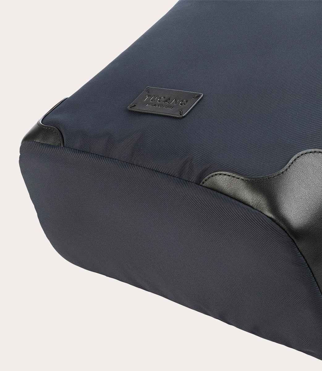 Fine Double Backpack Blu, immagine 7