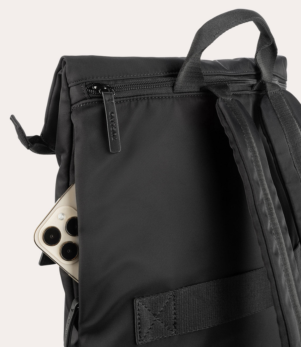 Fold Backpack Nero, vista superiore