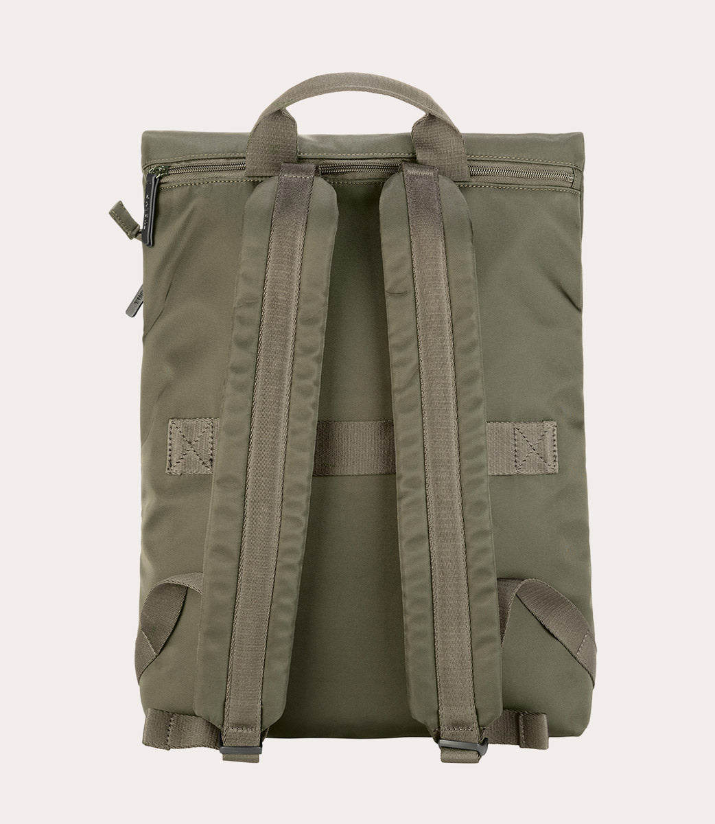 Fold Backpack Verde militare, dettaglio interno