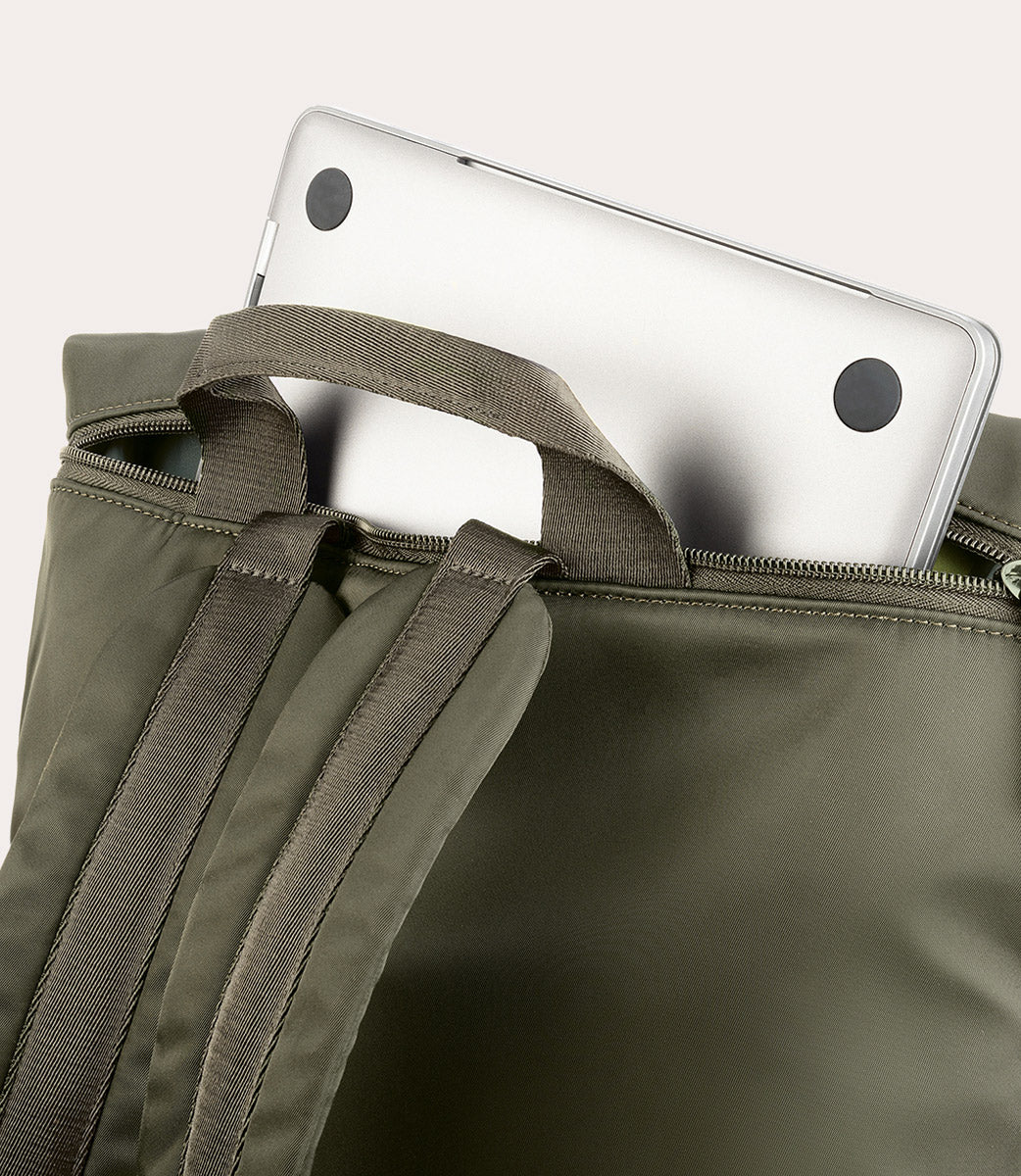 Fold Backpack Verde militare, immagine 8