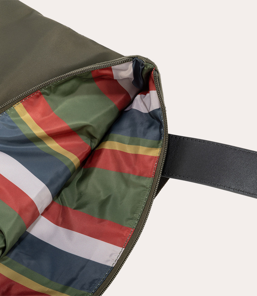 Fold Backpack Verde militare, immagine 9