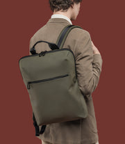 Gommo Backpack Nero, vista posteriore