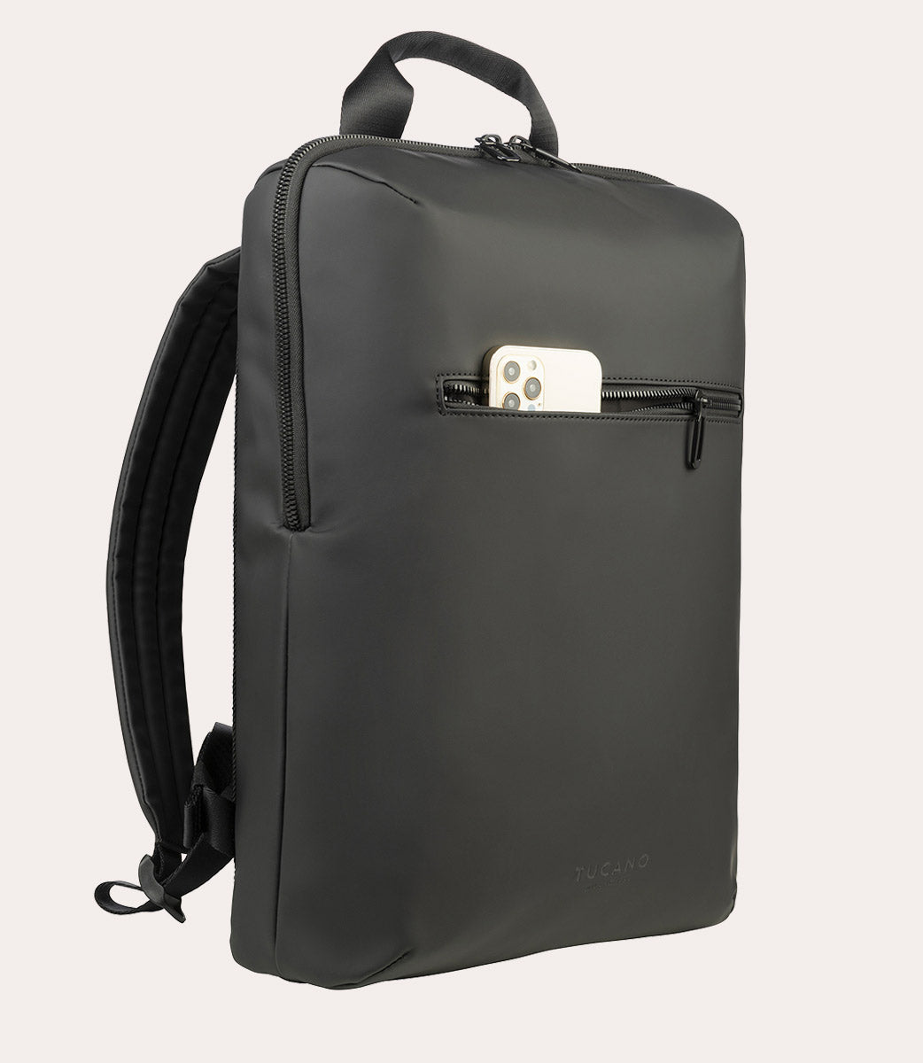 Gommo Backpack Nero, dettaglio