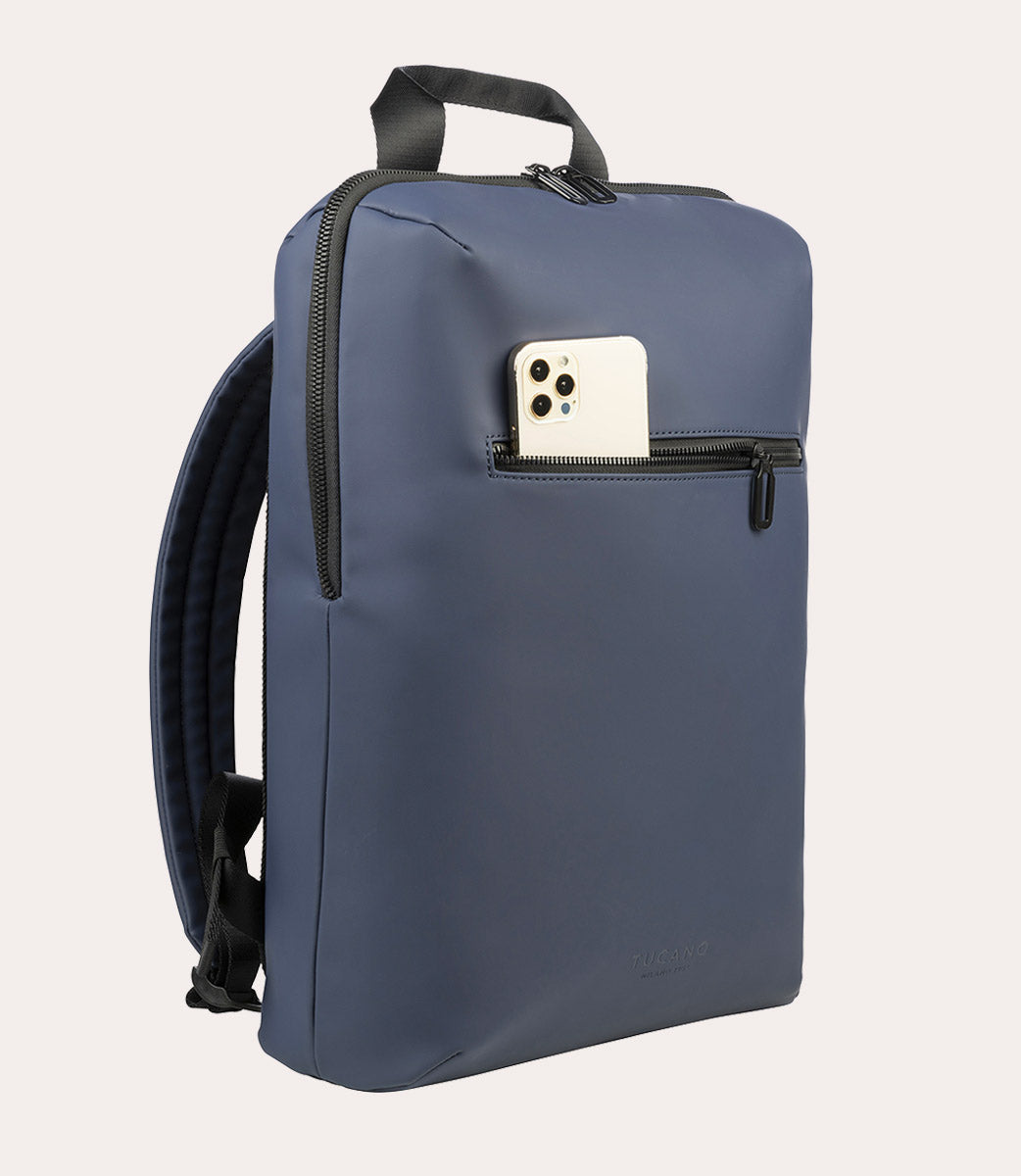 Gommo Backpack Blu, dettaglio