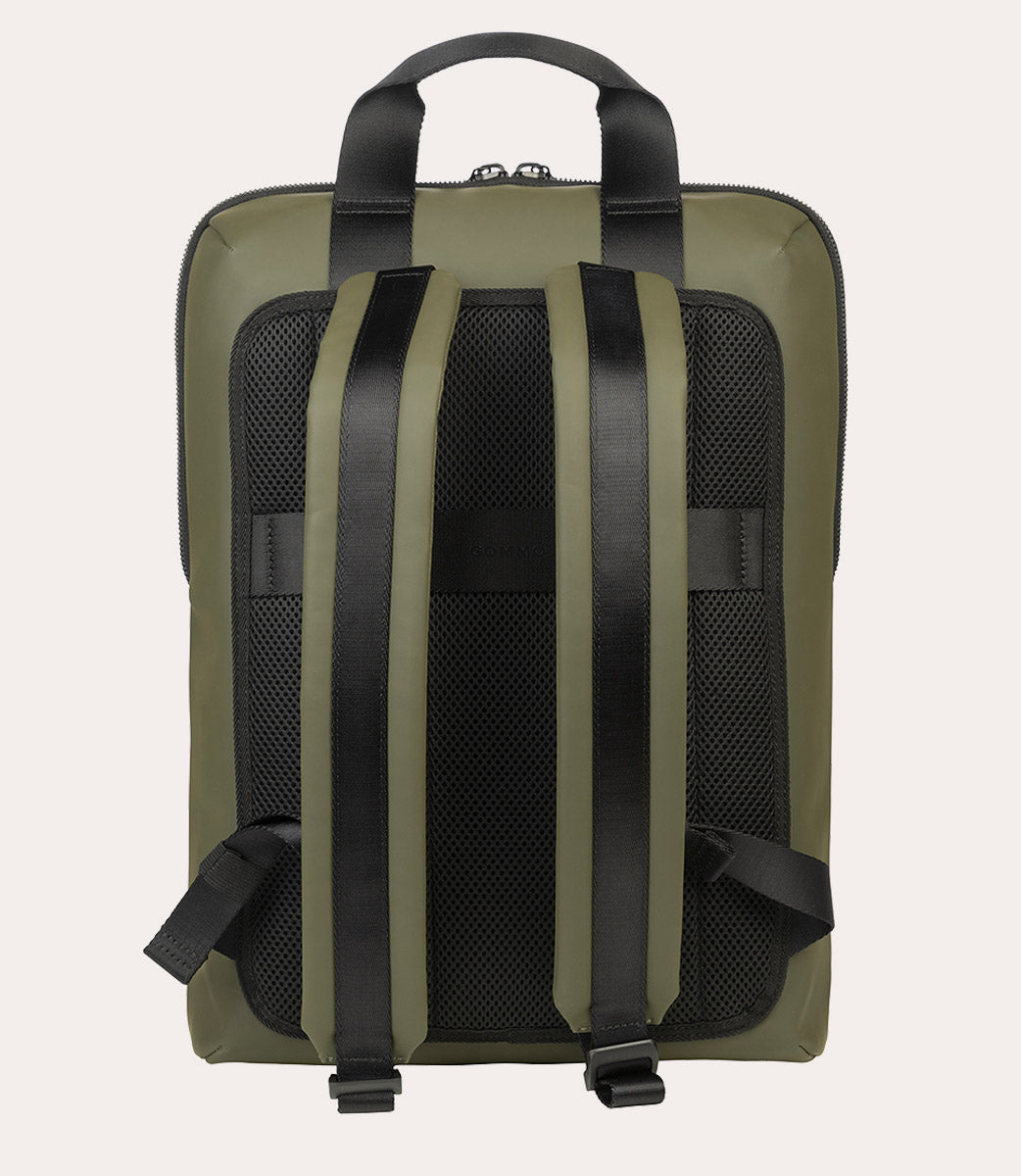 Gommo Backpack Verde militare, dettaglio interno