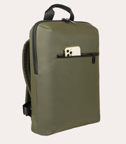 Gommo Backpack Verde militare, dettaglio