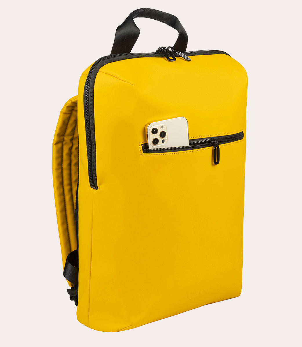 Gommo Backpack Giallo, dettaglio