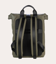 Gommo Rolltop 15.6" Verde militare, dettaglio interno