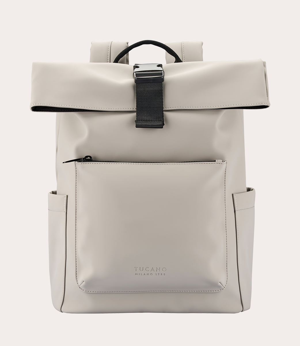 Gommo Rolltop 14" Grigio, vista frontale