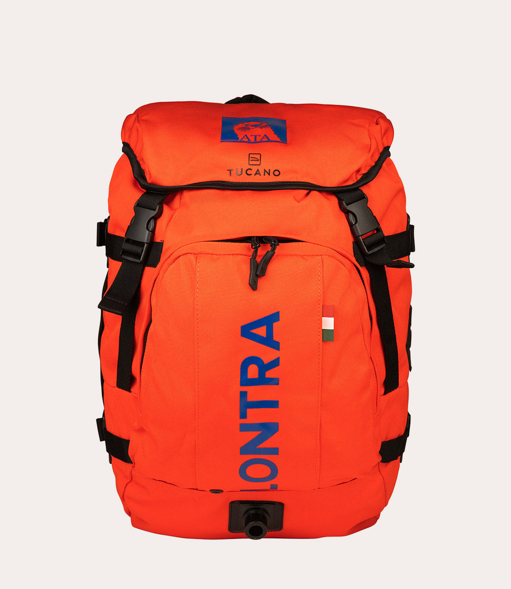Lontra 40L Arancione, vista frontale