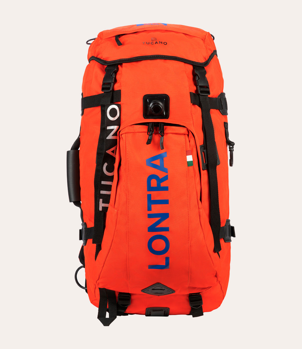 Lontra 70L Arancione, vista frontale