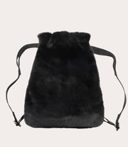 Nina Fur Backpack Nero, immagine 3
