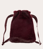 Nina Fur Backpack Bordeaux, immagine 5