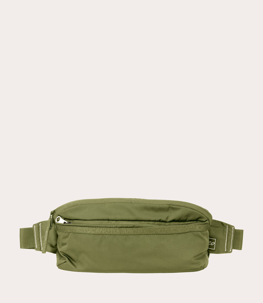 Let Me Out Crossbody Verde militare, vista posteriore