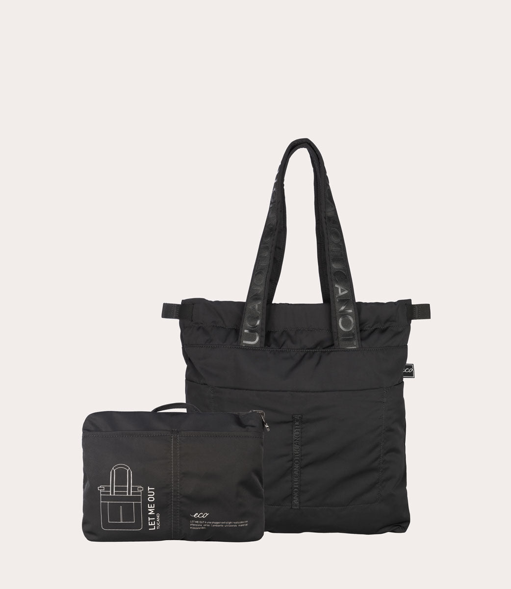 Let Me Out Shopper Nero, vista frontale
