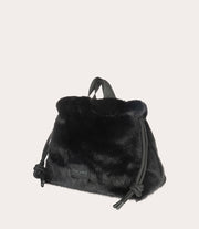 Borsa beauty Nina Fur Nero, immagine 2