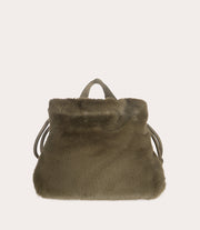 Borsa beauty Nina Fur Verde militare, immagine 18