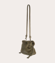 Borsa mini Nina Fur Verde militare, immagine 13