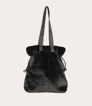 Nina Fur Tote Bag Nero, immagine 19